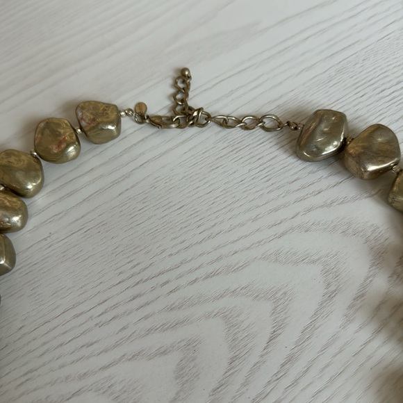 Matching Long Chico’s nugget gold tone necklace - Picture 2 of 3